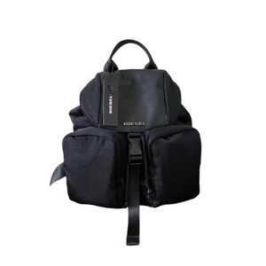 Diesel Unisex Black Backpack